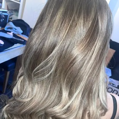 Ash Blonde Balayage